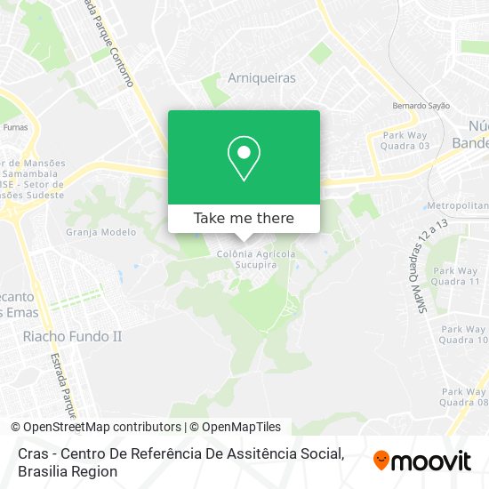 Cras - Centro De Referência De Assitência Social map