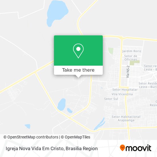 Igreja Nova Vida Em Cristo map