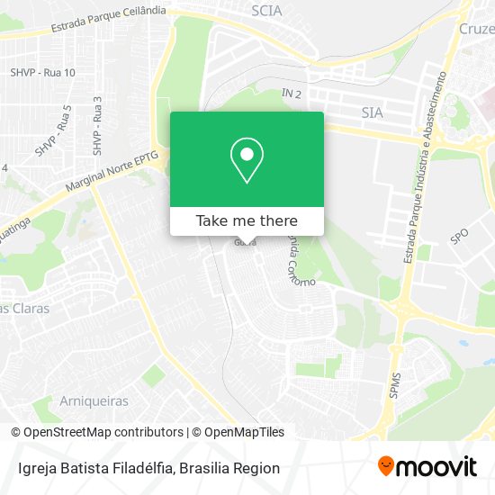 Igreja Batista Filadélfia map