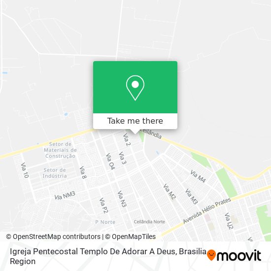 Igreja Pentecostal Templo De Adorar A Deus map