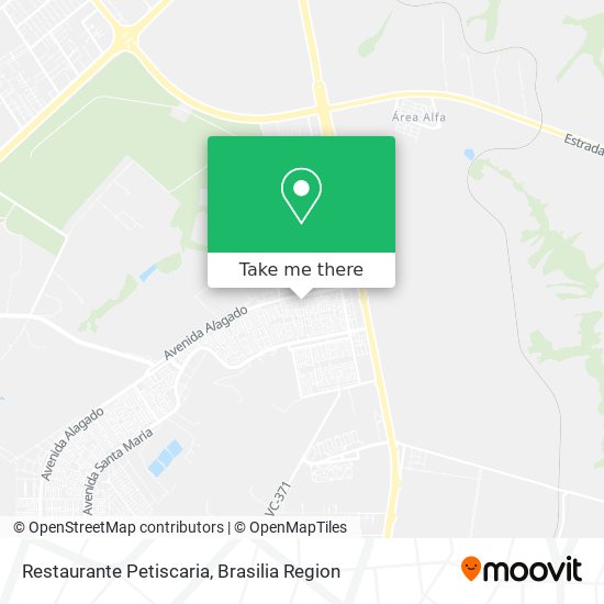 Restaurante Petiscaria map