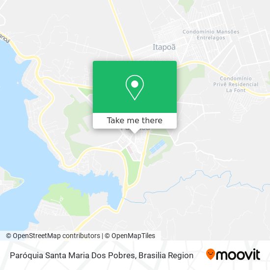 Paróquia Santa Maria Dos Pobres map