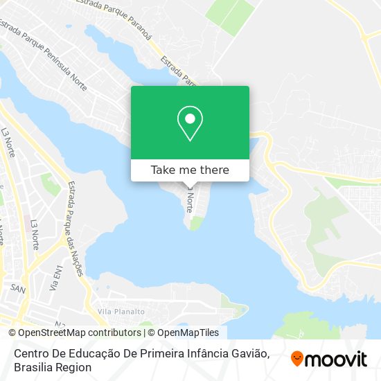 Centro De Educação De Primeira Infância  Gavião map