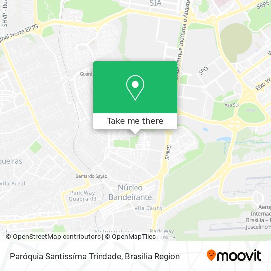 Paróquia Santissíma Trindade map