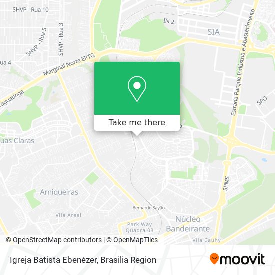 Igreja Batista Ebenézer map