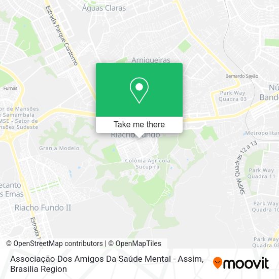 Associação Dos Amigos Da Saúde Mental - Assim map