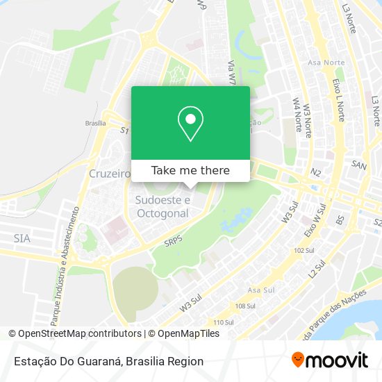 Estação Do Guaraná map