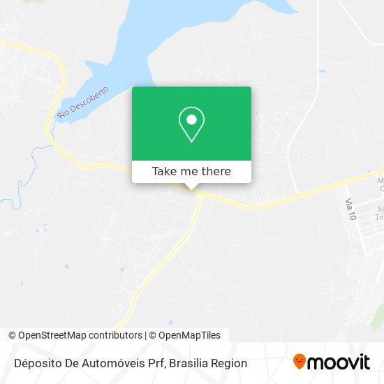 Déposito De Automóveis Prf map