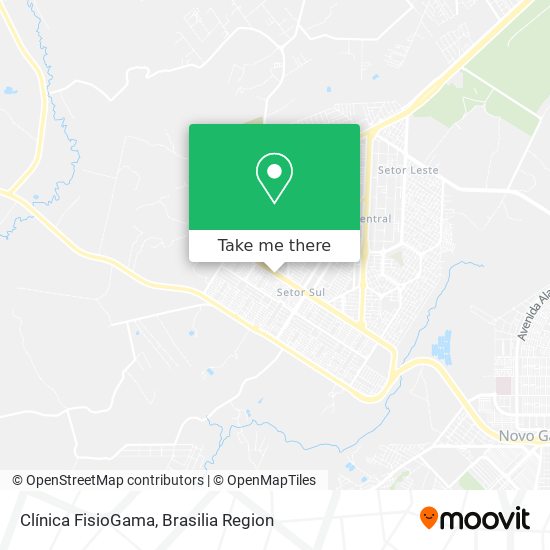 Clínica FisioGama map