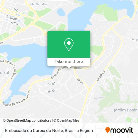 Embaixada da Coreia do Norte map
