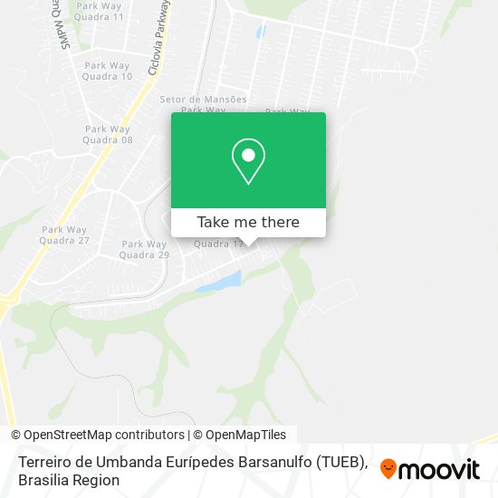 Terreiro de Umbanda Eurípedes Barsanulfo (TUEB) map