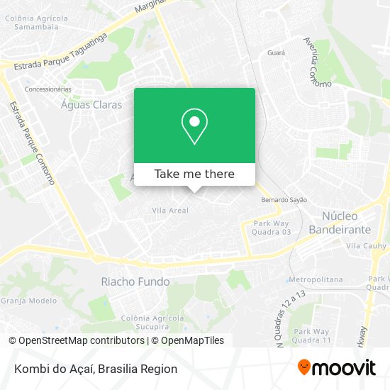 Kombi do Açaí map