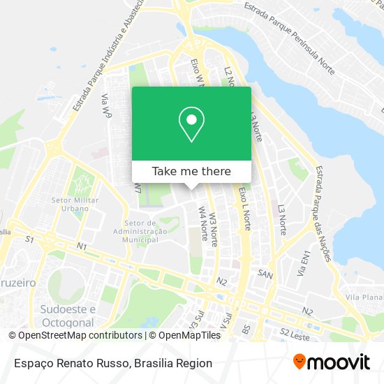 Espaço Renato Russo map