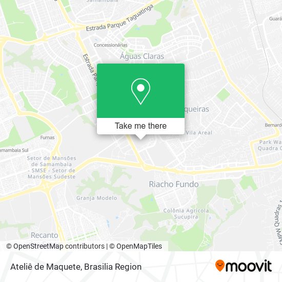 Ateliê de Maquete map