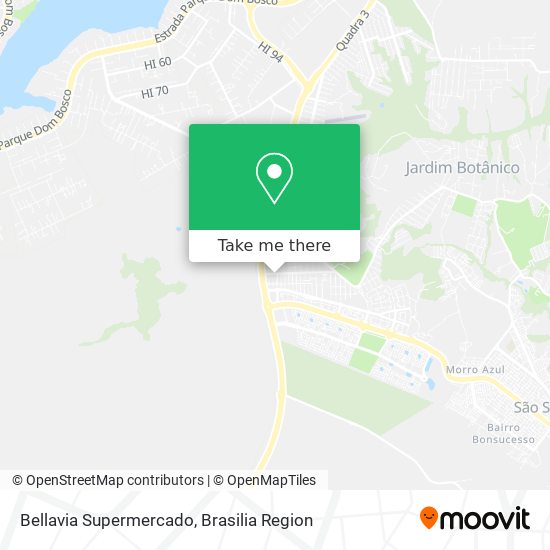 Bellavia Supermercado map