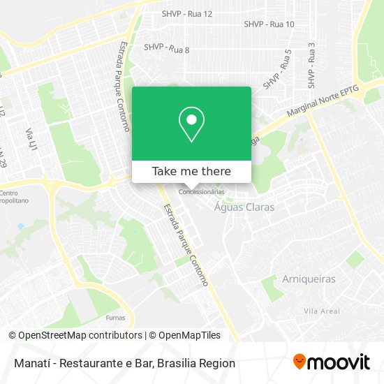 Manatí - Restaurante e Bar map