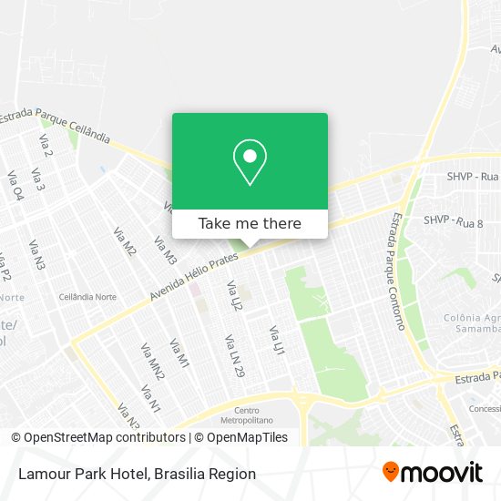 Lamour Park Hotel map