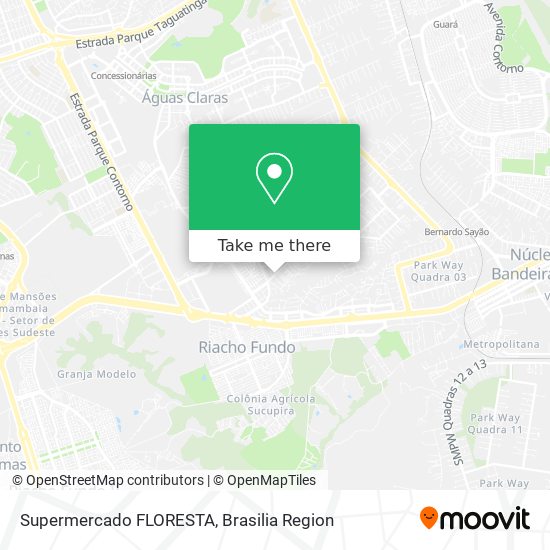 Supermercado FLORESTA map