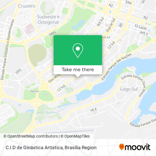 C.I.D de Ginástica Artística map