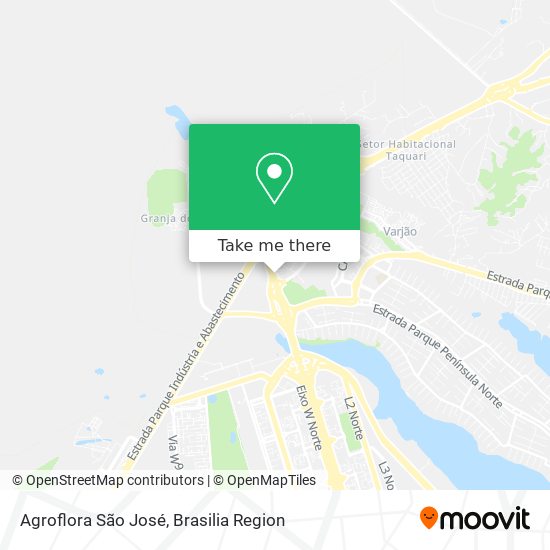 Agroflora São José map