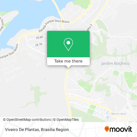 Viveiro De Plantas map