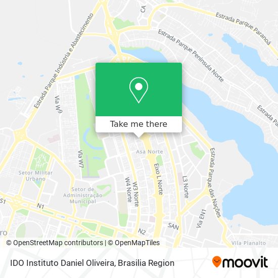 IDO Instituto Daniel Oliveira map