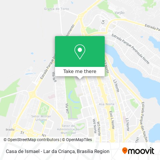 Casa de Ismael - Lar da Criança map