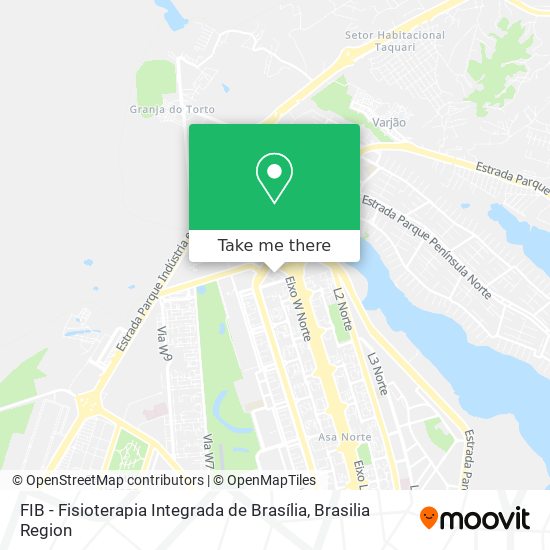 FIB - Fisioterapia Integrada de Brasília map