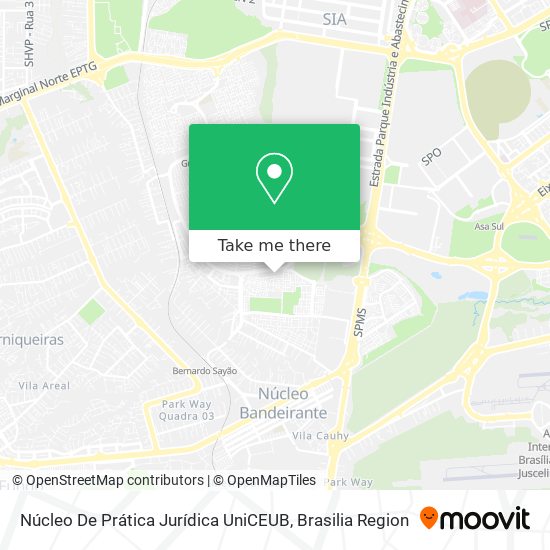 Núcleo De Prática Jurídica UniCEUB map