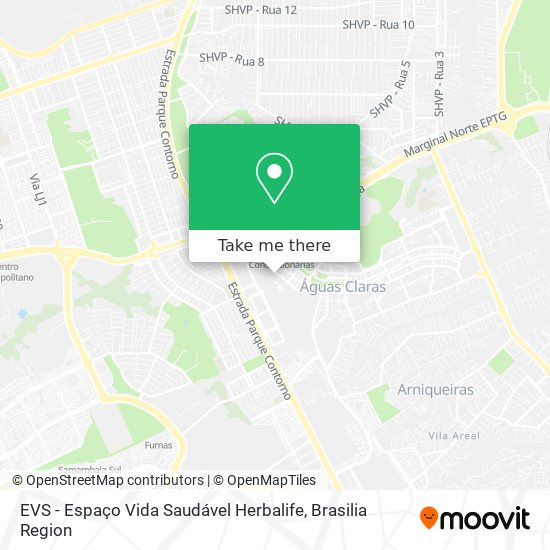 EVS - Espaço Vida Saudável Herbalife map