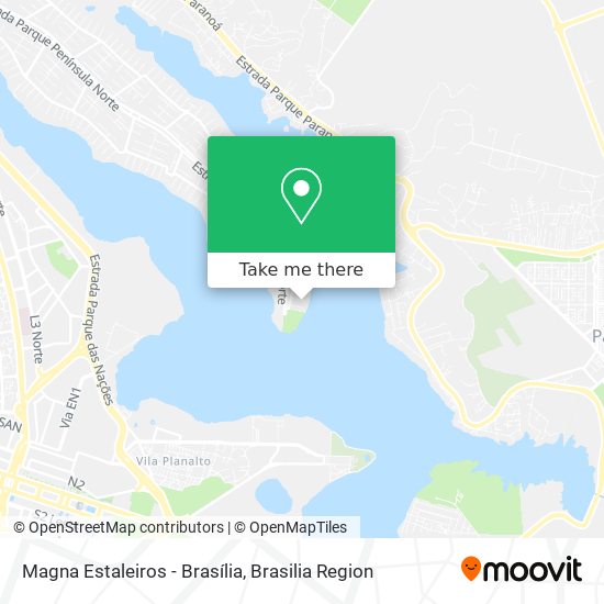 Magna Estaleiros - Brasília map