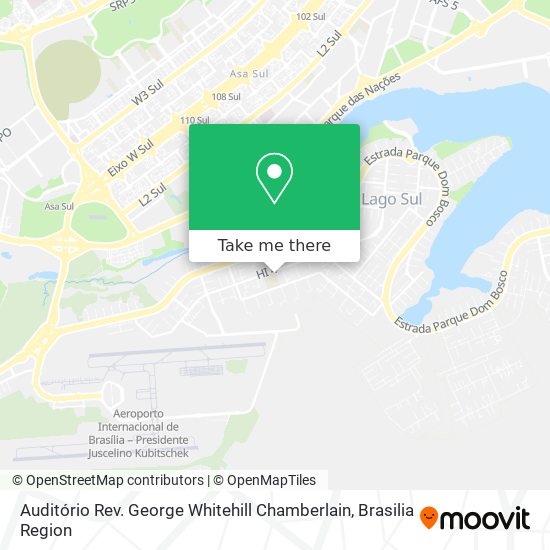 Auditório Rev. George Whitehill Chamberlain map