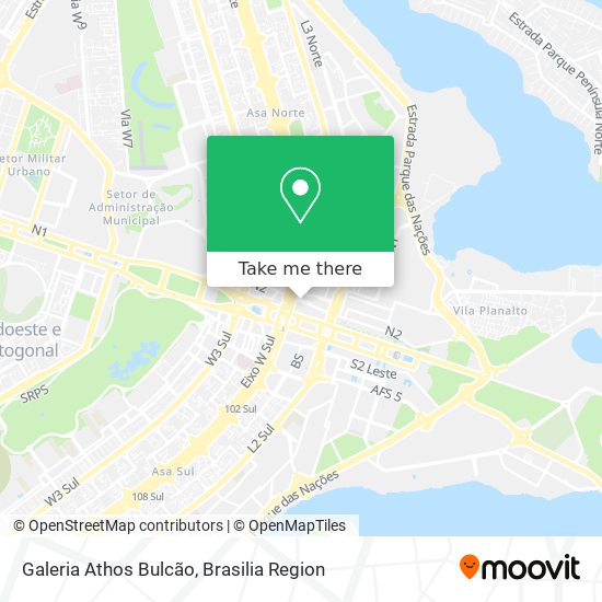 Galeria Athos Bulcão map