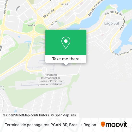 Terminal de passageiros PCAN-BR map