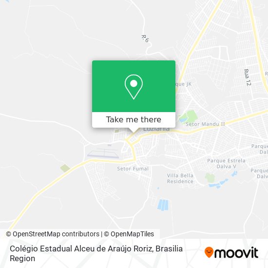 Colégio Estadual Alceu de Araújo Roriz map