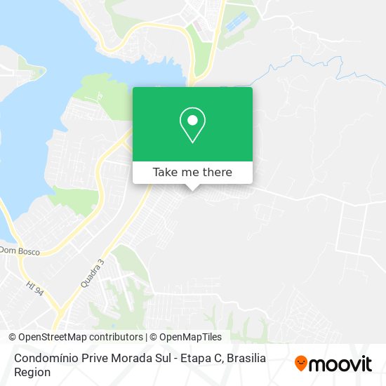 Condomínio Prive Morada Sul - Etapa C map