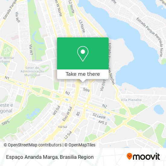 Espaço Ananda Marga map