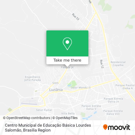 Centro Municipal de Educação Básica Lourdes Salomão map
