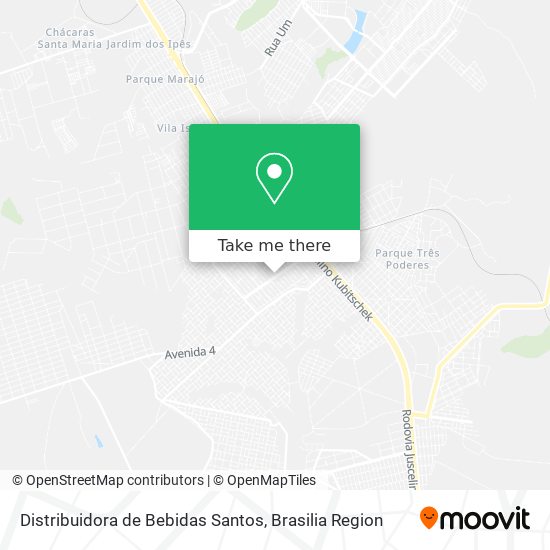 Distribuidora de Bebidas Santos map