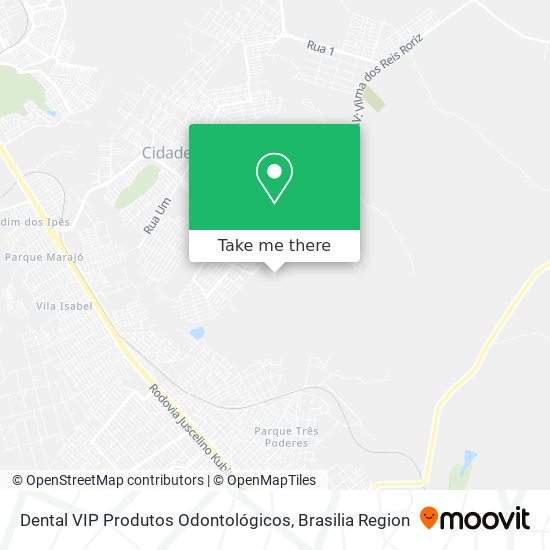 Mapa Dental VIP Produtos Odontológicos