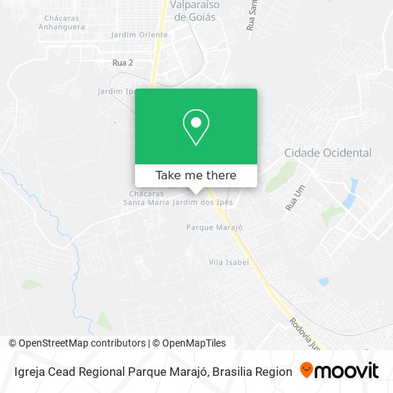 Igreja Cead Regional Parque Marajó map