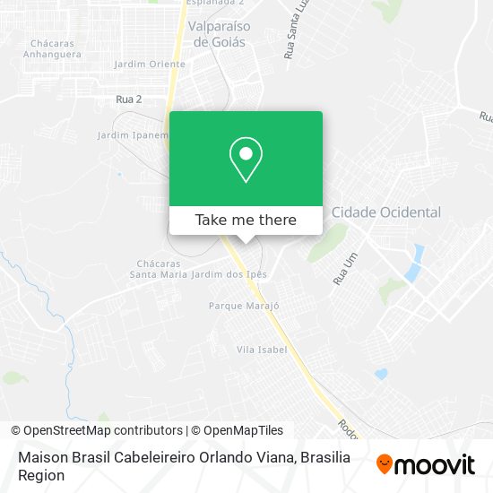 Maison Brasil Cabeleireiro Orlando Viana map