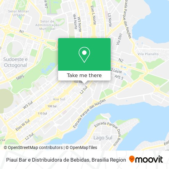 Piauí Bar e Distribuidora de Bebidas map