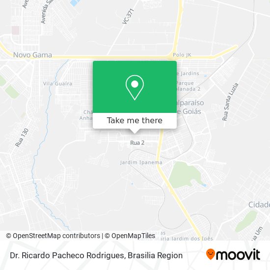 Dr. Ricardo Pacheco Rodrigues map