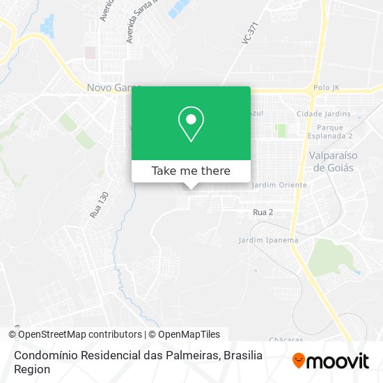 Condomínio Residencial das Palmeiras map