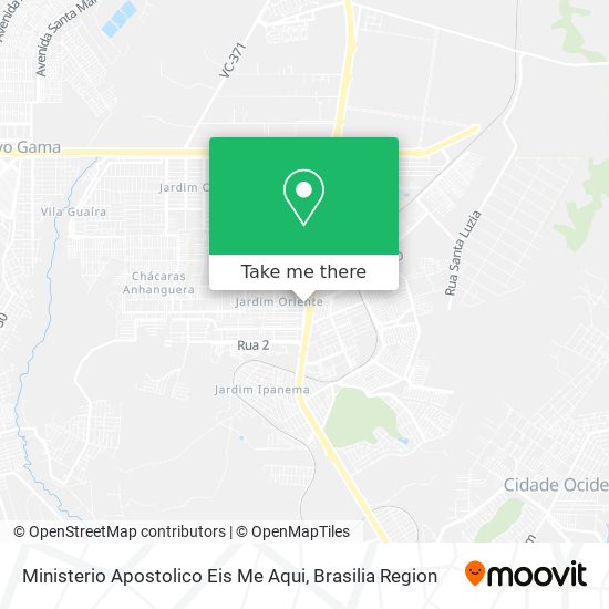 Ministerio Apostolico Eis Me Aqui map