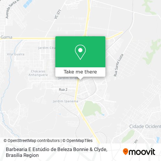 Barbearia E Estúdio de Beleza Bonnie & Clyde map