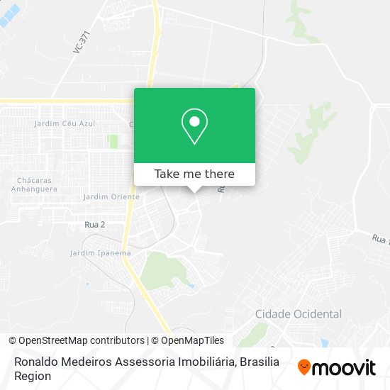 Ronaldo Medeiros Assessoria Imobiliária map