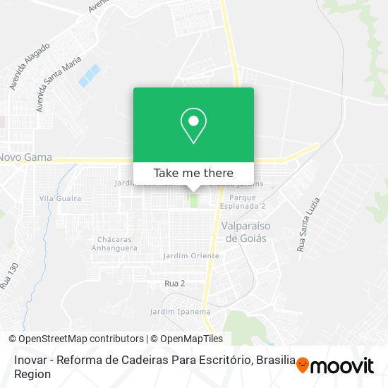 Inovar - Reforma de Cadeiras Para Escritório map