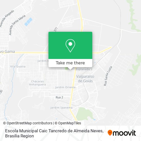 Escola Municipal Caic Tancredo de Almeida Neves map
